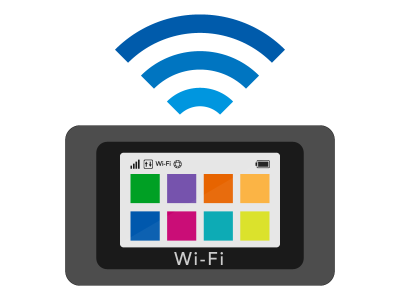 ポケットWi-Fiルーター100GB